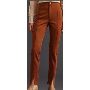 Women's Maeve Casual Career Brown Pants ( 14 )
